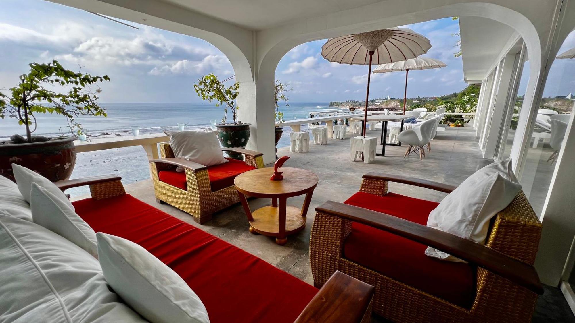 Morabito Art Cliff Villa Uluwatu Buitenkant foto