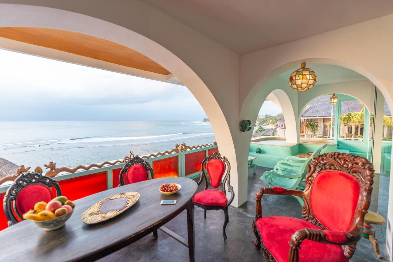 Morabito Art Cliff Villa Uluwatu Buitenkant foto