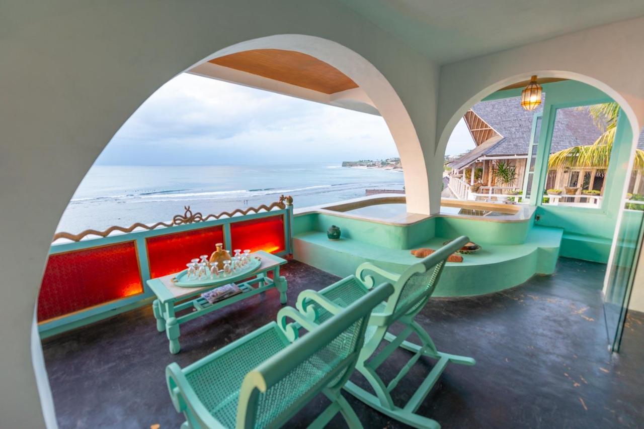 Morabito Art Cliff Villa Uluwatu Buitenkant foto