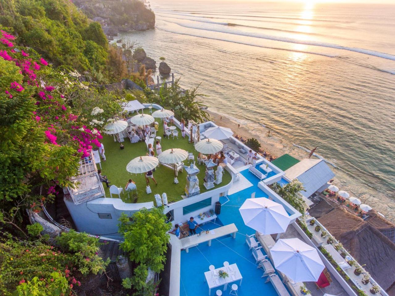 Morabito Art Cliff Villa Uluwatu Buitenkant foto